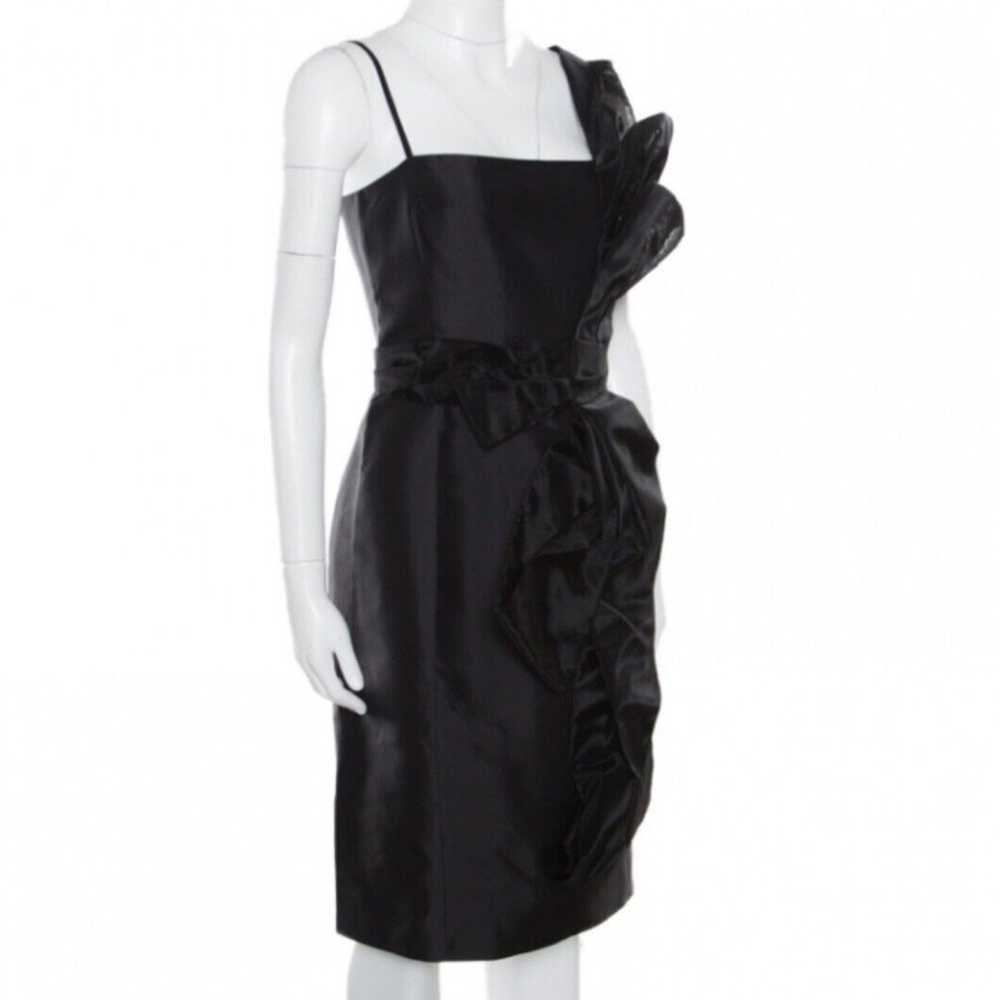 Dolce & Gabbana Black Bow Detail Organza Sleevele… - image 4
