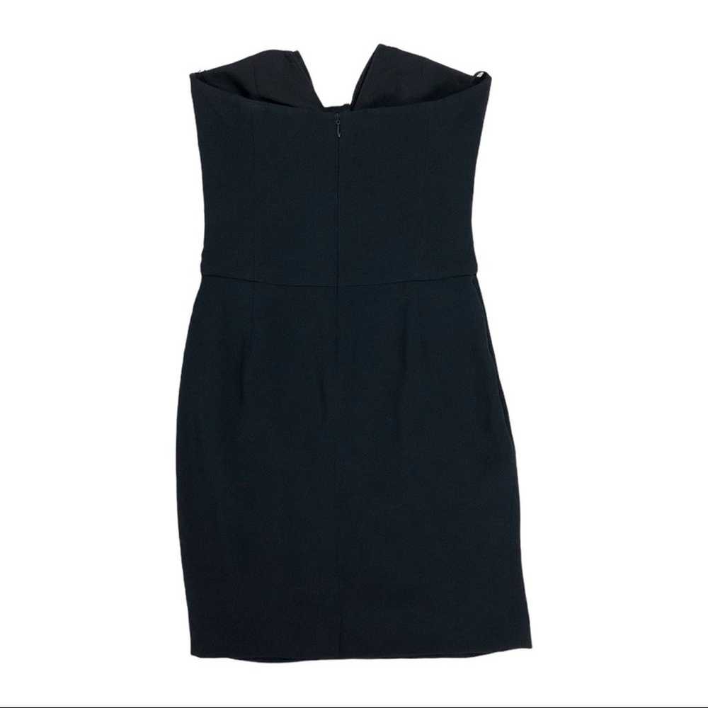 Emporio Armani Sweetheart Neckline Black Dress 6 - image 8