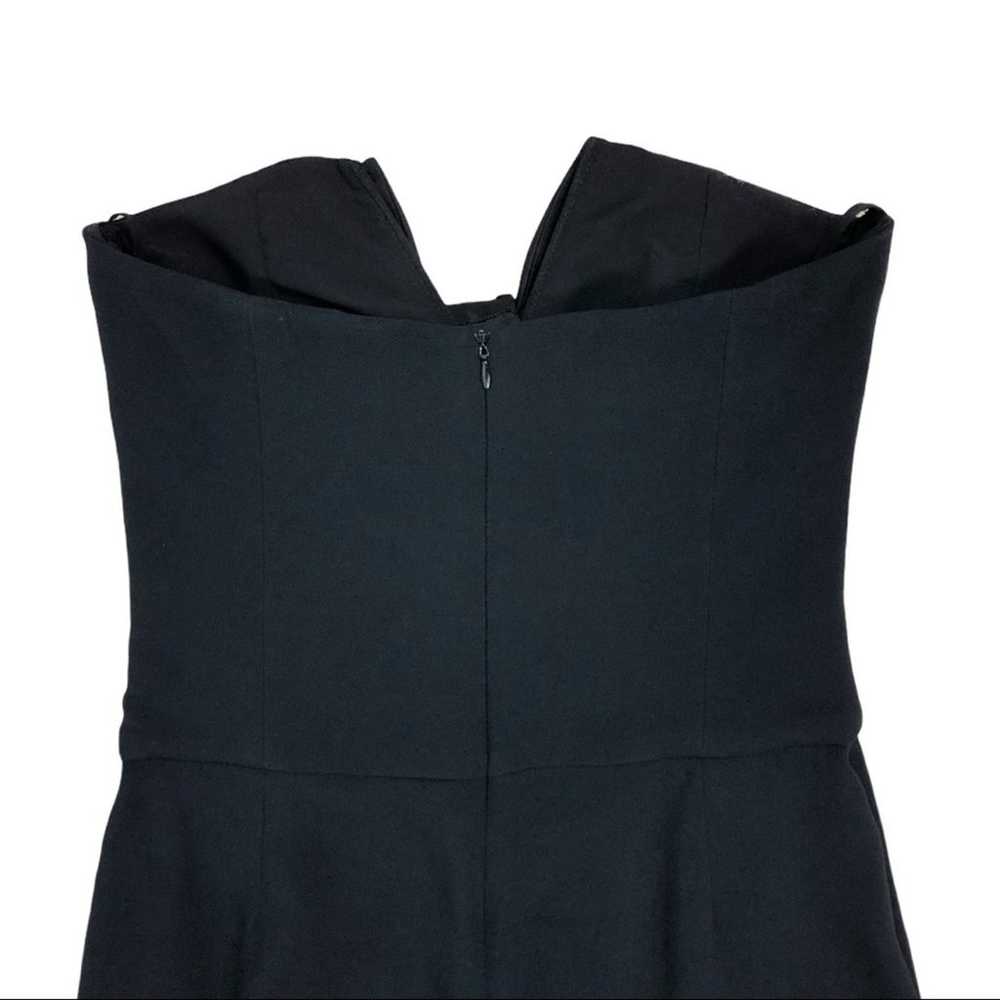 Emporio Armani Sweetheart Neckline Black Dress 6 - image 9