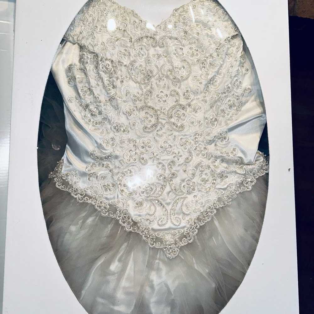 Illustra Bridal Designs White Off Shoulder Weddin… - image 7