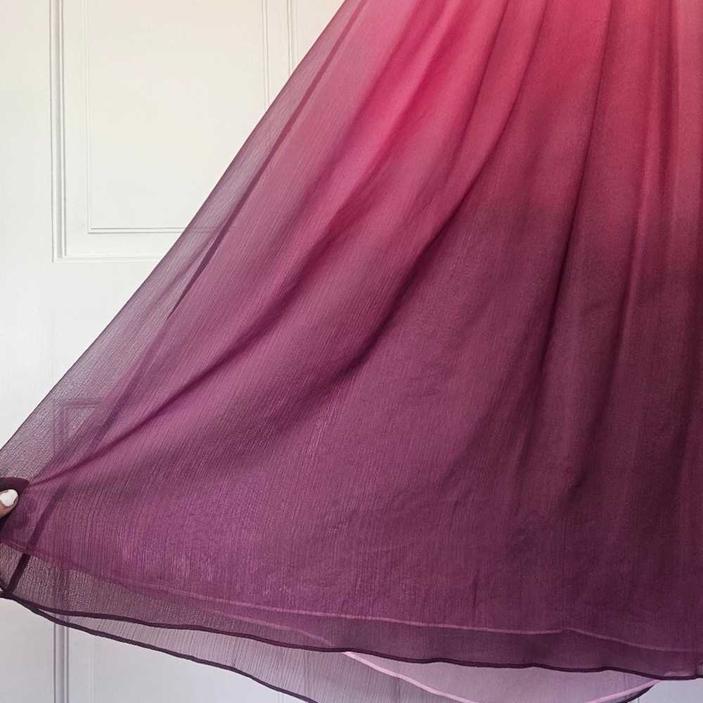 JONATHAN SIMKHAI Ombré Halter Maxi Dress Pink Siz… - image 7