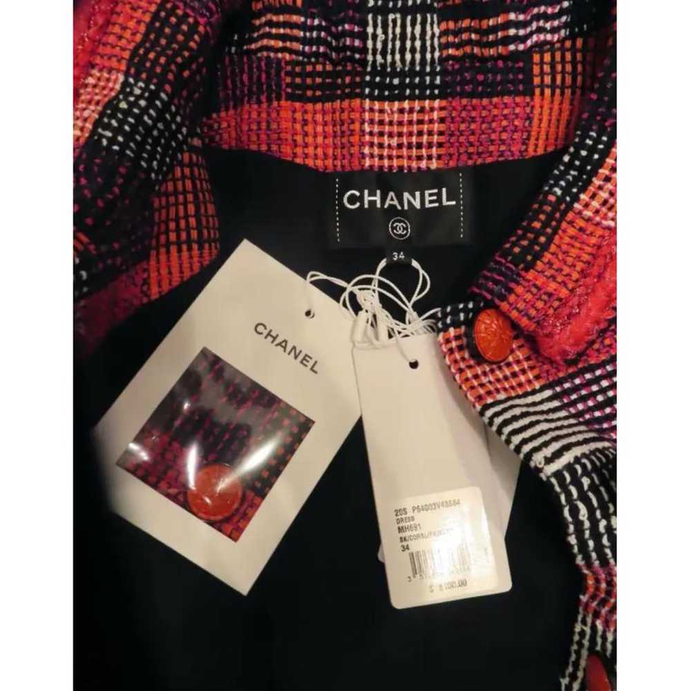 Chanel Tweed mid-length dress - image 7
