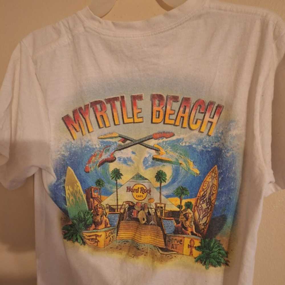 hard rock cafe myrtle beach tshirt - image 2