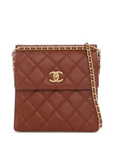 CHANEL Pre-Owned 2023 CC Quilted Caviar backpack -