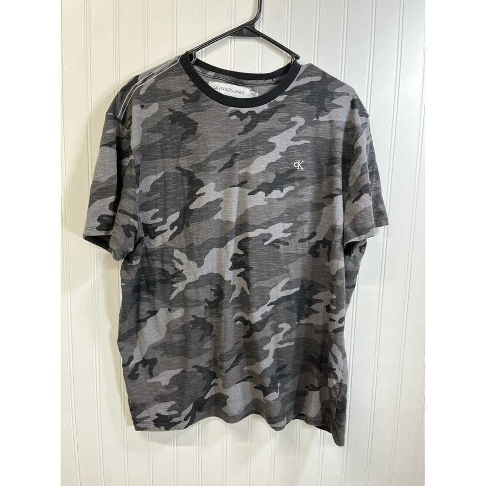 Calvin Klein Black/Grey Camo T-shirt.Size XL CK L… - image 5