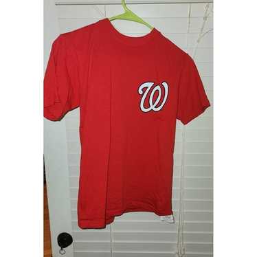 Washington Nationals  Bryce Harper #34 red shirt … - image 1