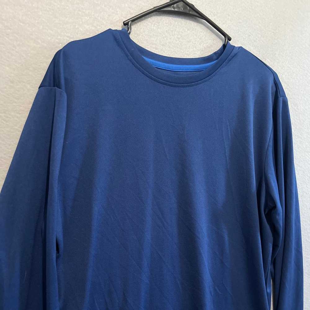 Amazon Essentials Shirt Mens Large Blue Basic - image 3