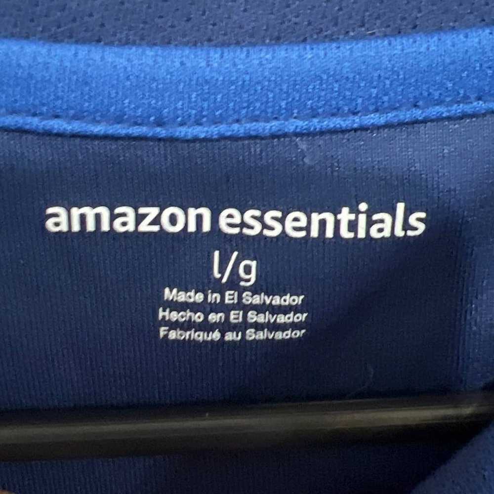 Amazon Essentials Shirt Mens Large Blue Basic - image 4