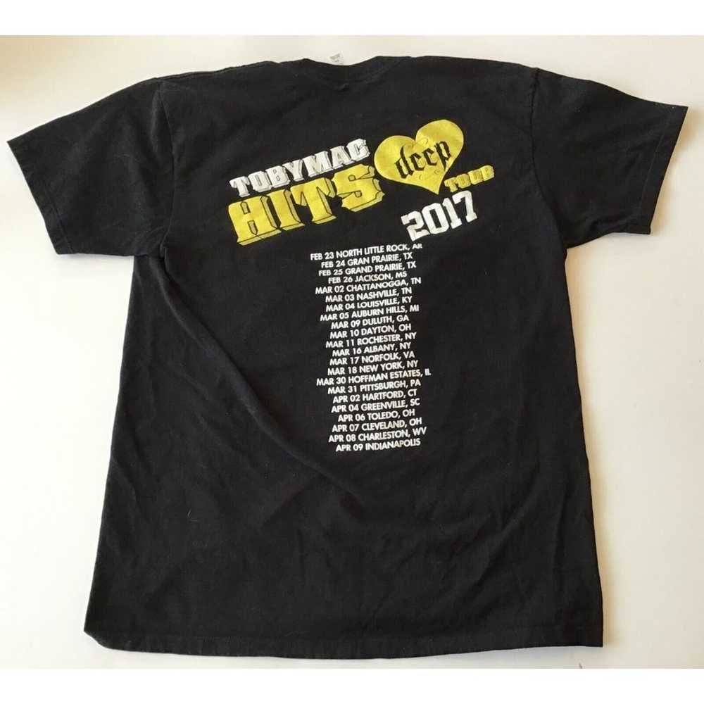 Toby Mac Hits Deep Tour 2017 T-Shirt, Black, Size… - image 3