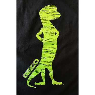Geico Gecko Silhouette T-Shirt, Black, Size Large - image 1