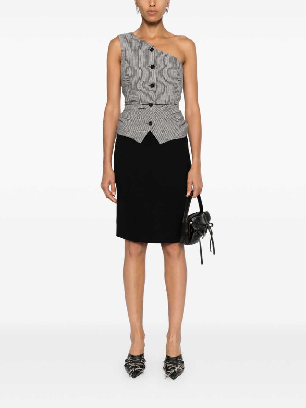Christian Dior Pre-Owned 1990s crepe pencil skirt… - image 2
