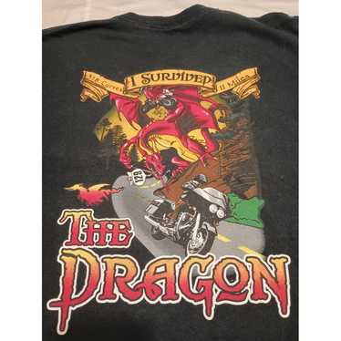 Deals Gap NC I Survived The Dragon Motorcycle T S… - image 1