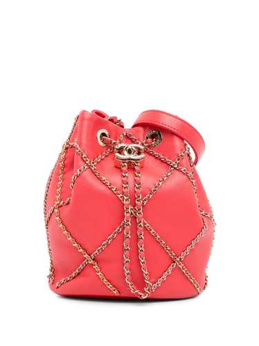 CHANEL Pre-Owned 2021 Entwined Chain Drawstring bu