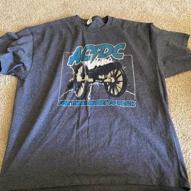 AC/DC band graphic t shirt