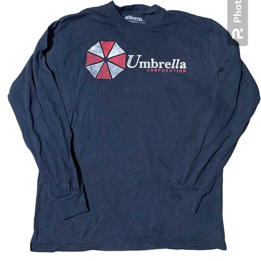 Resident evil umbrella corporation t shirt - image 1