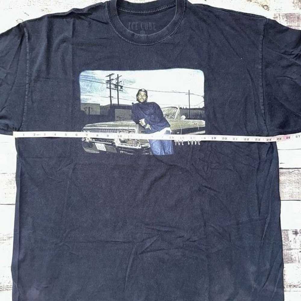 Ice Cube Black Graphic Short Sleeve Tshirt | 2XL - image 4