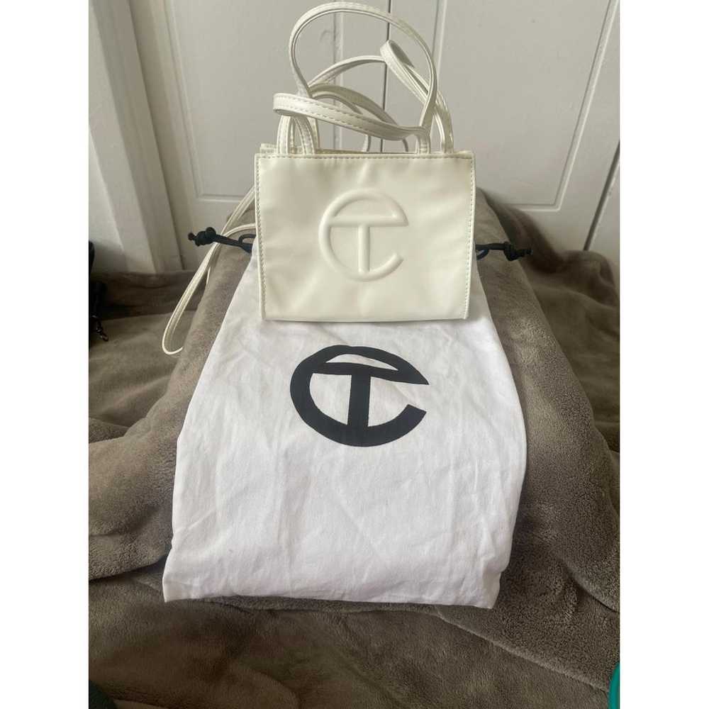 Telfar Small Shopping Bag leather tote - image 9
