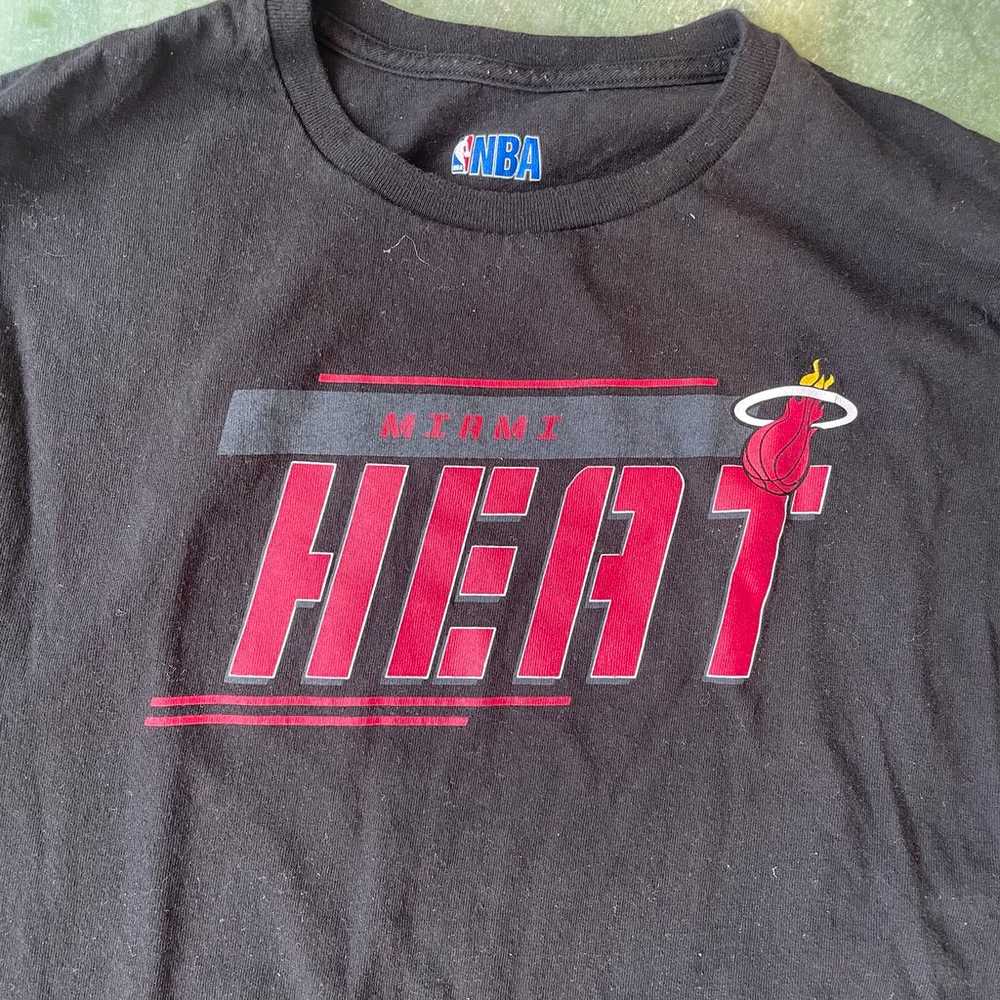Official NBA Miami Heat Basketball Long Sleeve Sh… - image 5