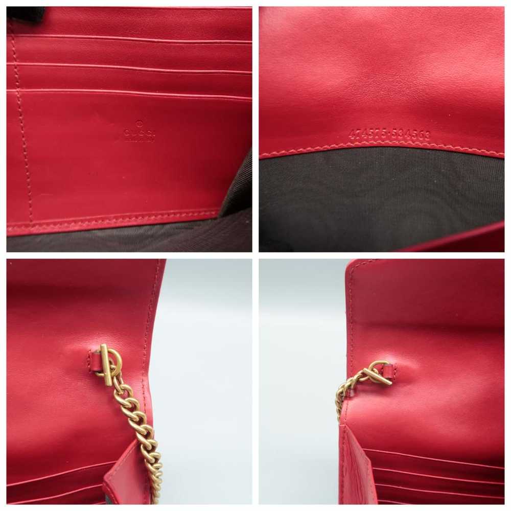 Gucci Gg Marmont leather handbag - image 12