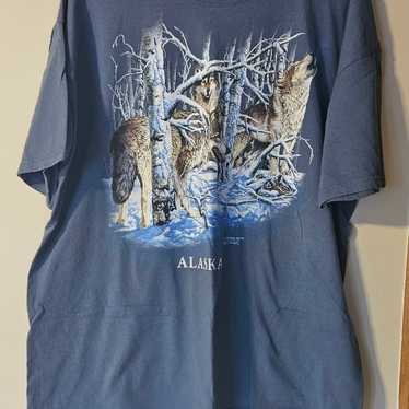 XL ALASKA T-SHIRT. ELEVEN HIDDEN WOLVES Mens 100%… - image 1