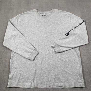 Carhartt Shirt Adult 2XL XXL Gray Long Sleeve Loo… - image 1