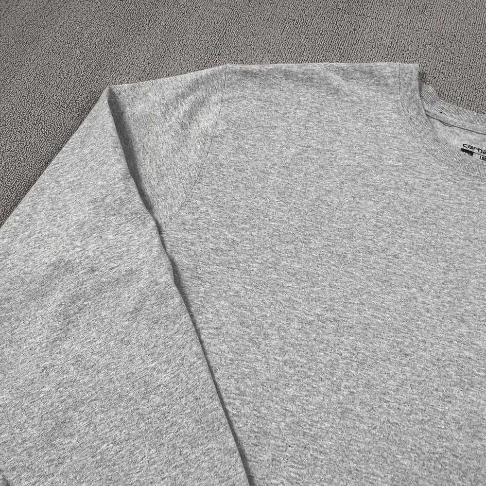 Carhartt Shirt Adult 2XL XXL Gray Long Sleeve Loo… - image 2