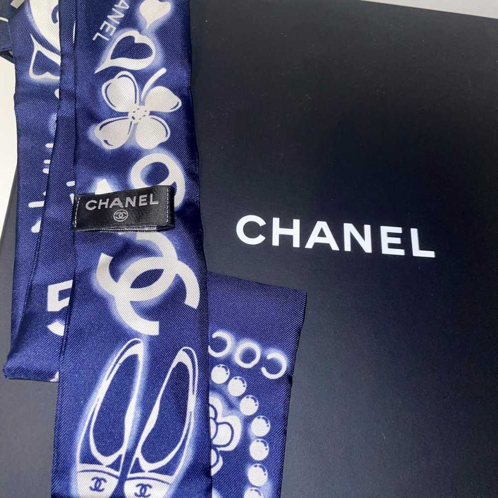 Chanel Silk scarf - image 7