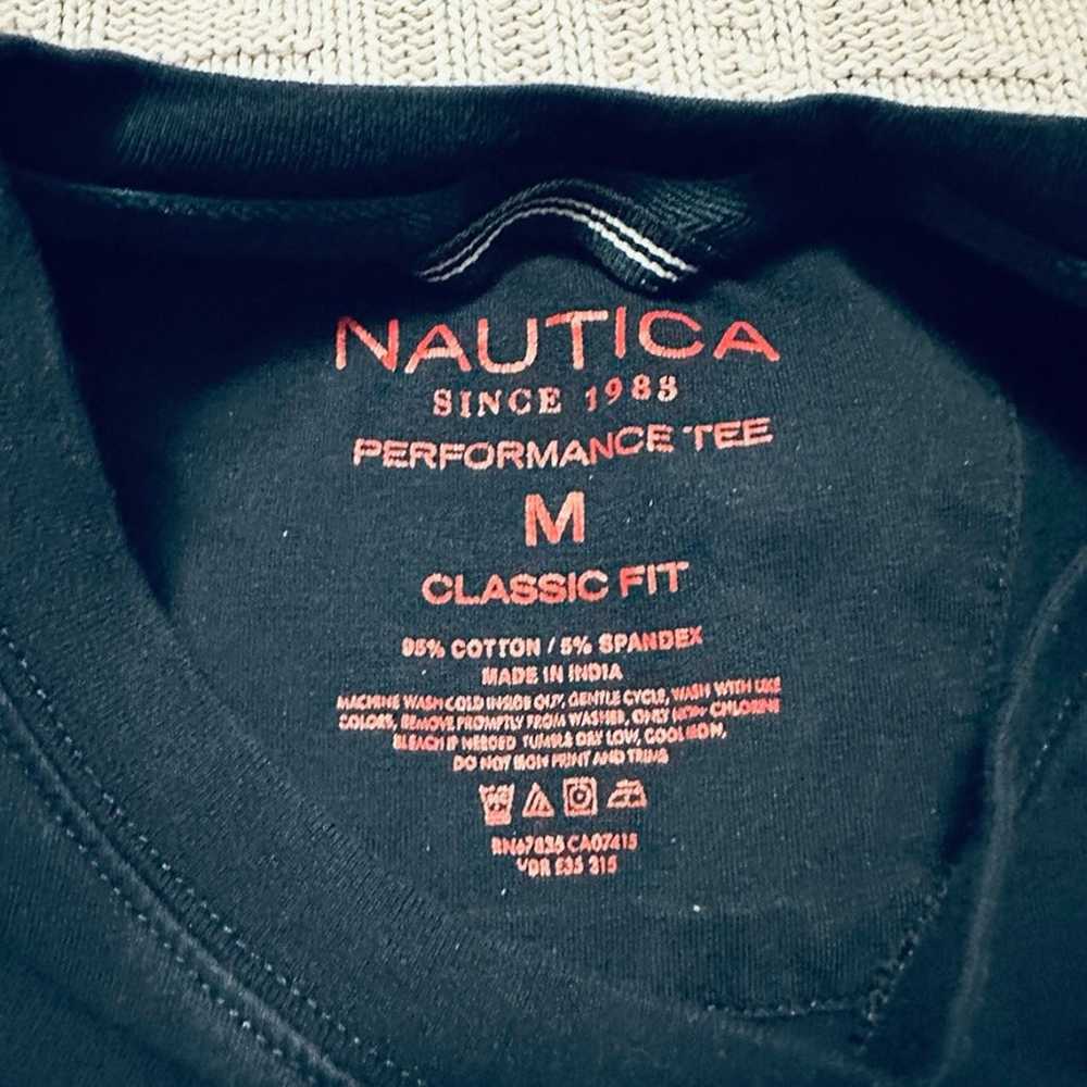 Nautica black classic fit long sleeve t-shirt - image 4