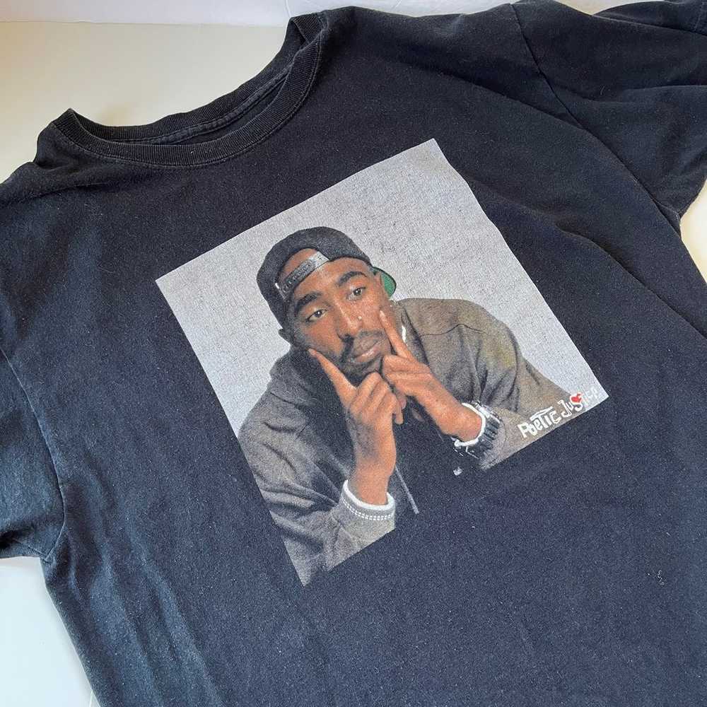 Poetic Justice Tupac 2Pac Shakur Mens T-shirt Top… - image 10