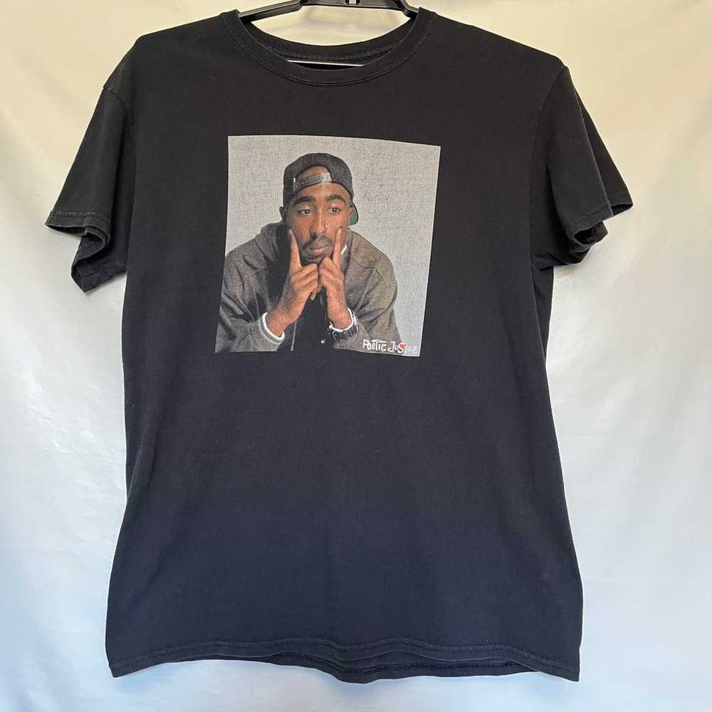 Poetic Justice Tupac 2Pac Shakur Mens T-shirt Top… - image 4