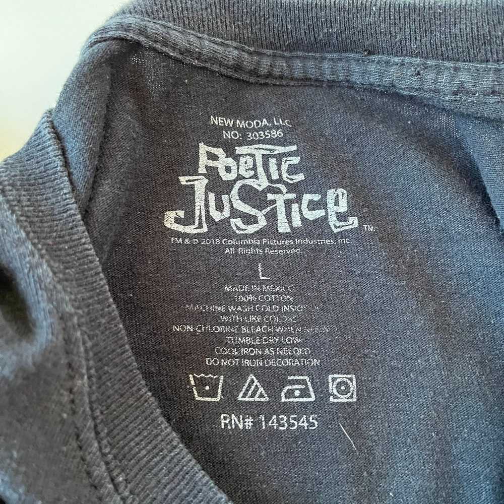 Poetic Justice Tupac 2Pac Shakur Mens T-shirt Top… - image 9
