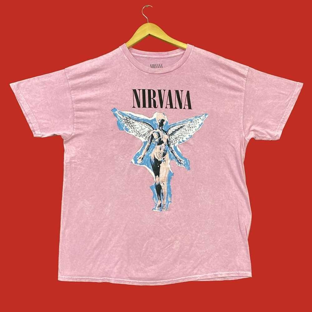 Nirvana In Utero Rock Tshirt size extra large - image 1