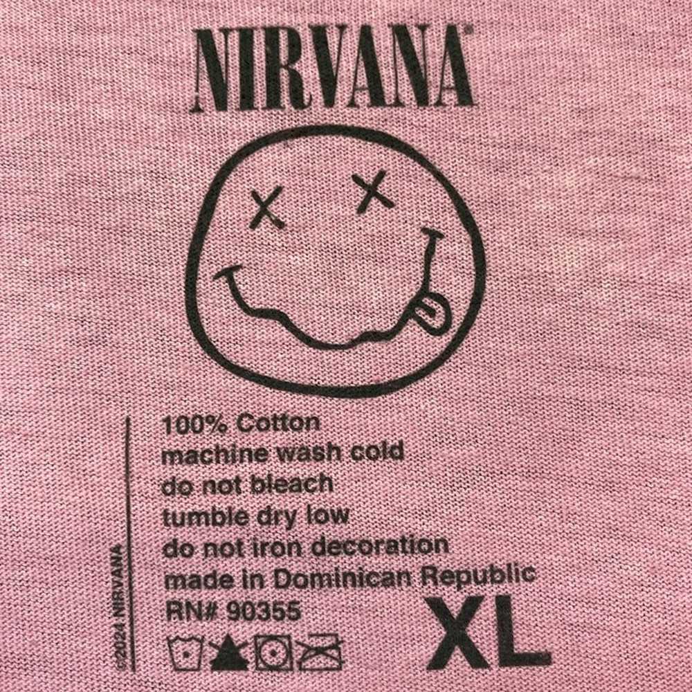 Nirvana In Utero Rock Tshirt size extra large - image 4