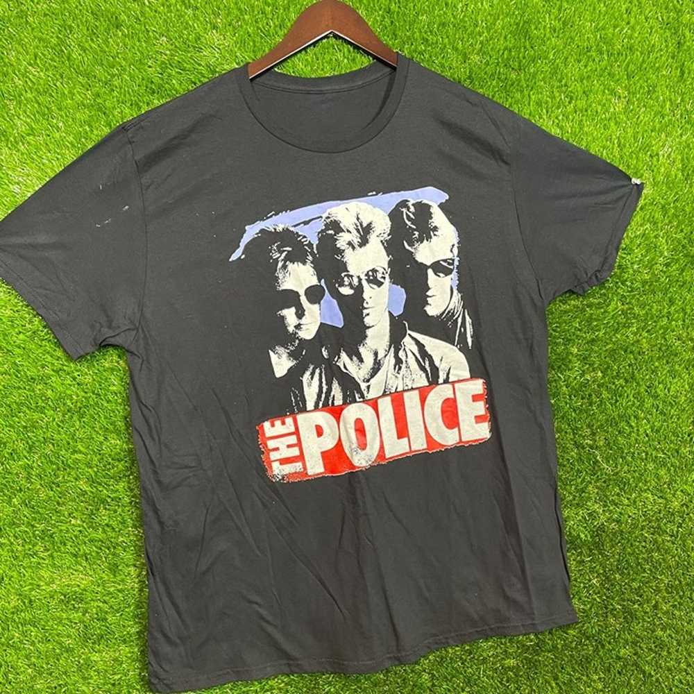 rock bands the police and sting T-shirt size XL - image 3