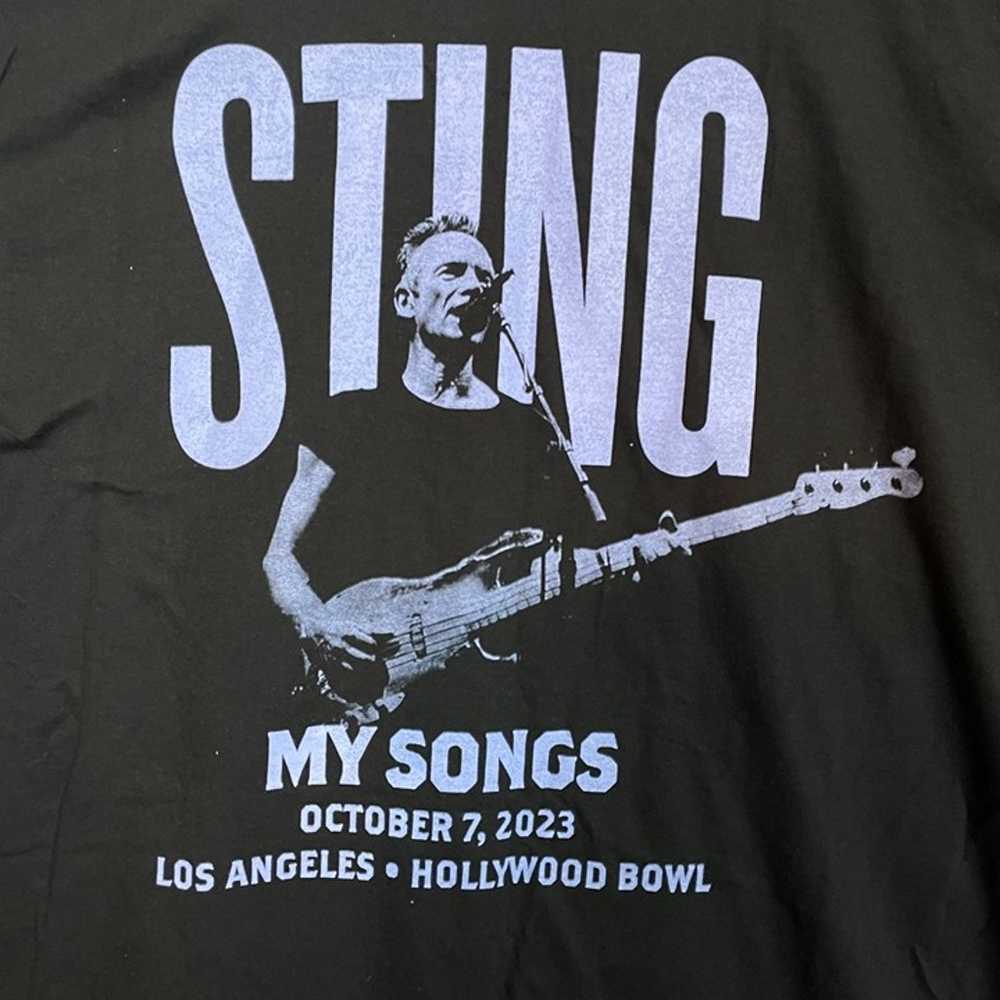 rock bands the police and sting T-shirt size XL - image 7