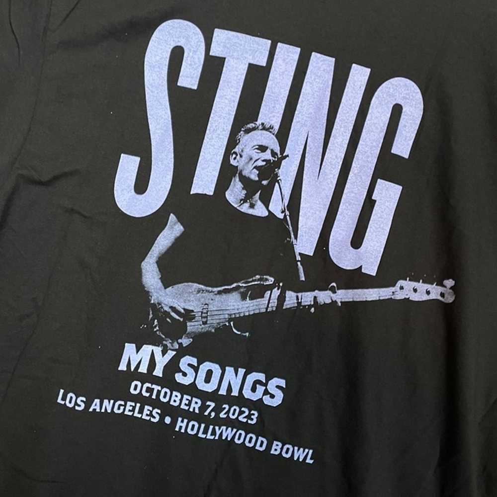 rock bands the police and sting T-shirt size XL - image 8
