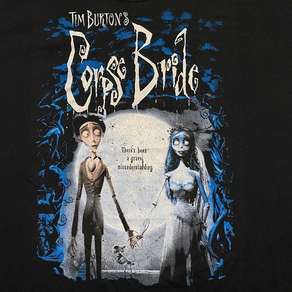 Tim Burton's Corpse Bride Movie Poster Tee 2X - image 2