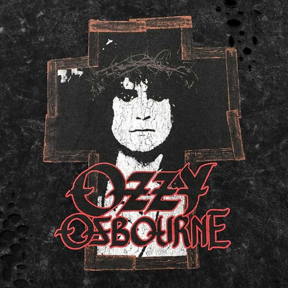 Ozzy Ozbourne Speak of the Devil Goth Metal Tee 2X - image 2