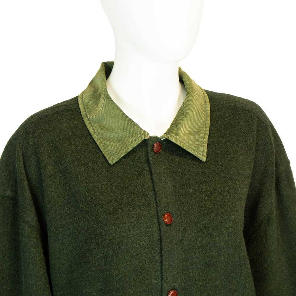 Burberry BURBERRY Green Overshirt Jacket Shirt Vi… - image 2
