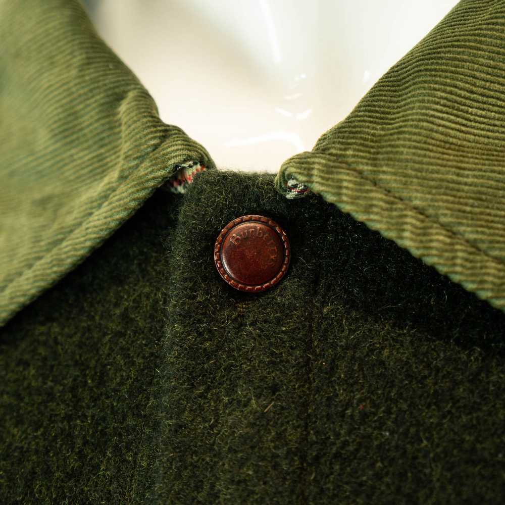 Burberry BURBERRY Green Overshirt Jacket Shirt Vi… - image 4