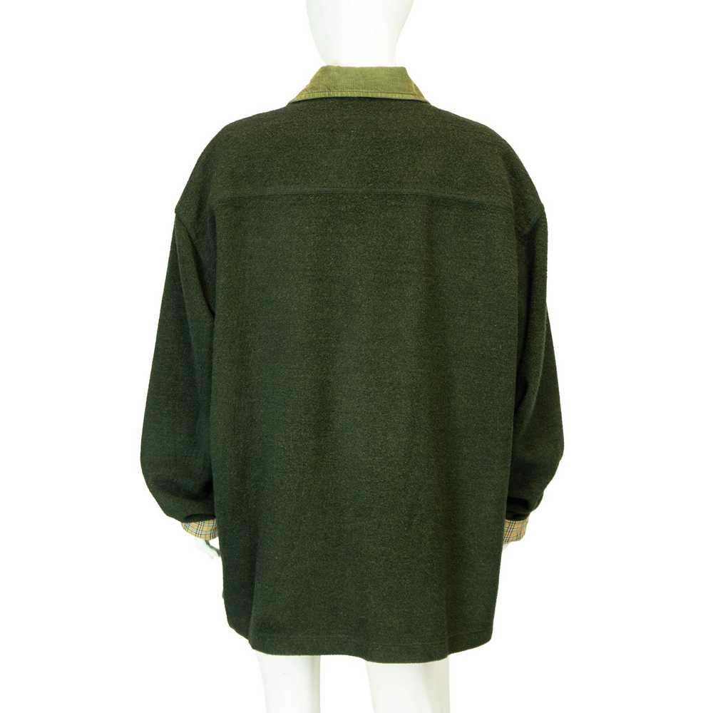 Burberry BURBERRY Green Overshirt Jacket Shirt Vi… - image 5