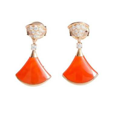 Bvlgari Bvlgari Diva Dream K18PG Pink Gold Earrin… - image 1