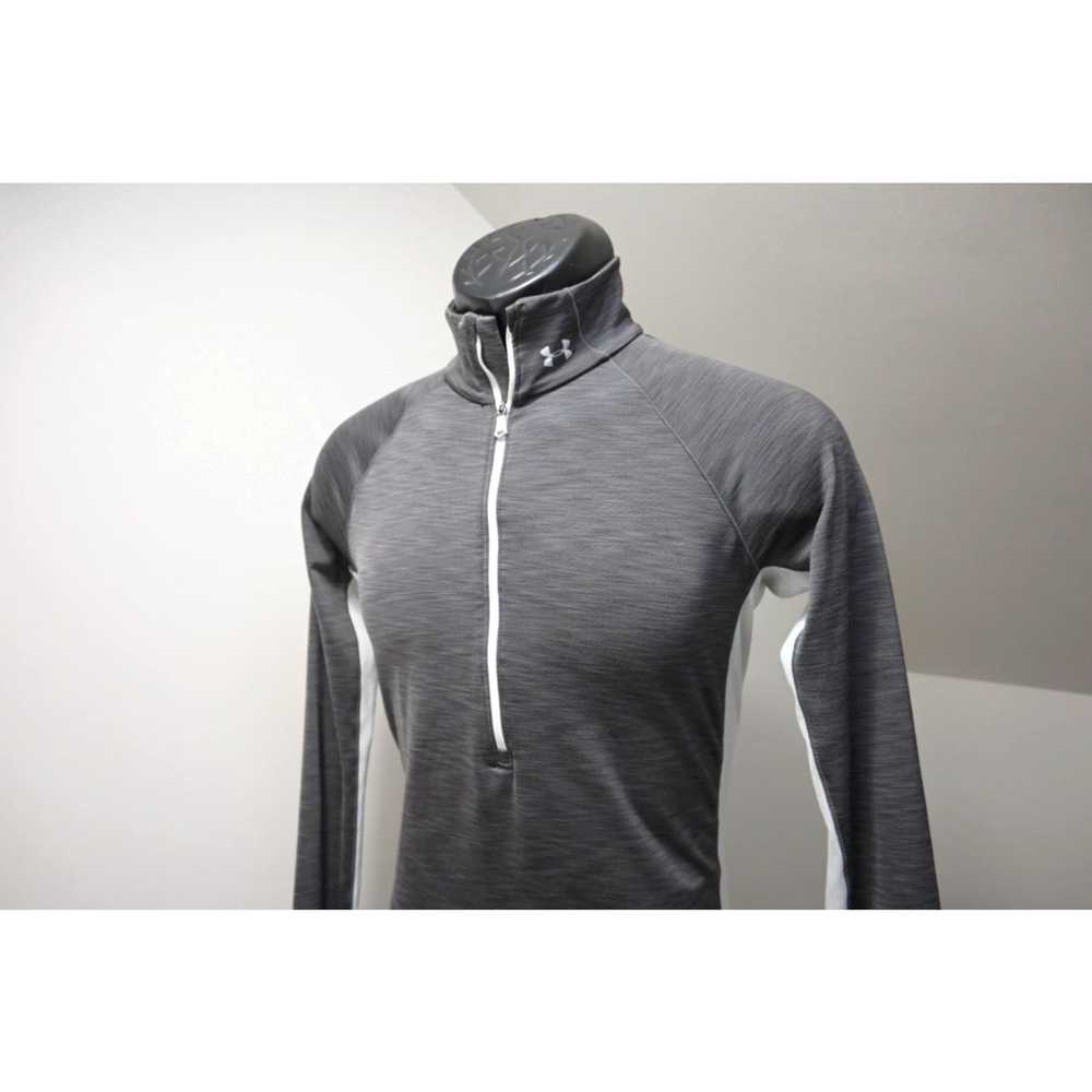 Nike Under Armour 1/2 Zip Athletic Jacket HeatGea… - image 3