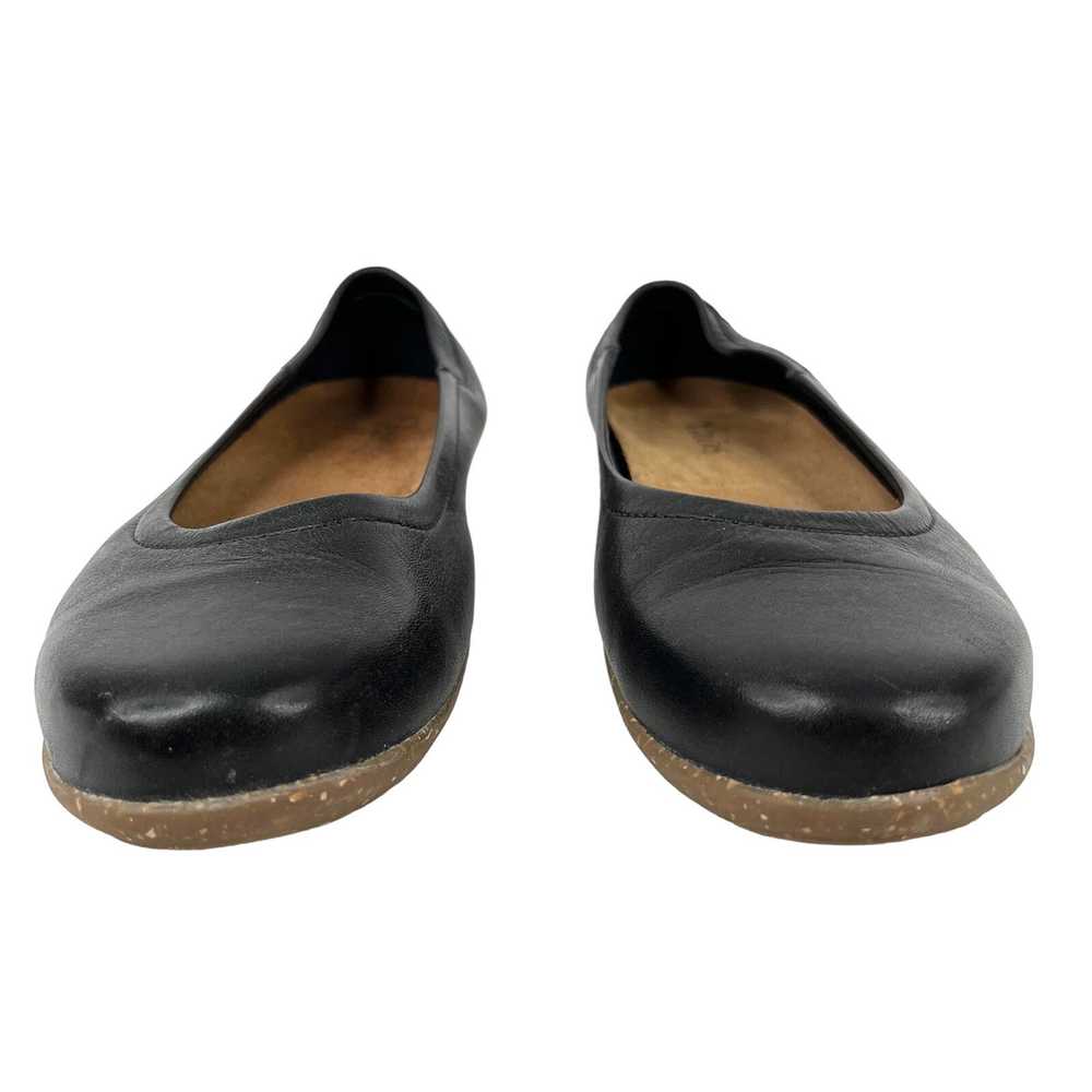 Other Taos Black Leather Ballet Flats 36 Rubber S… - image 10