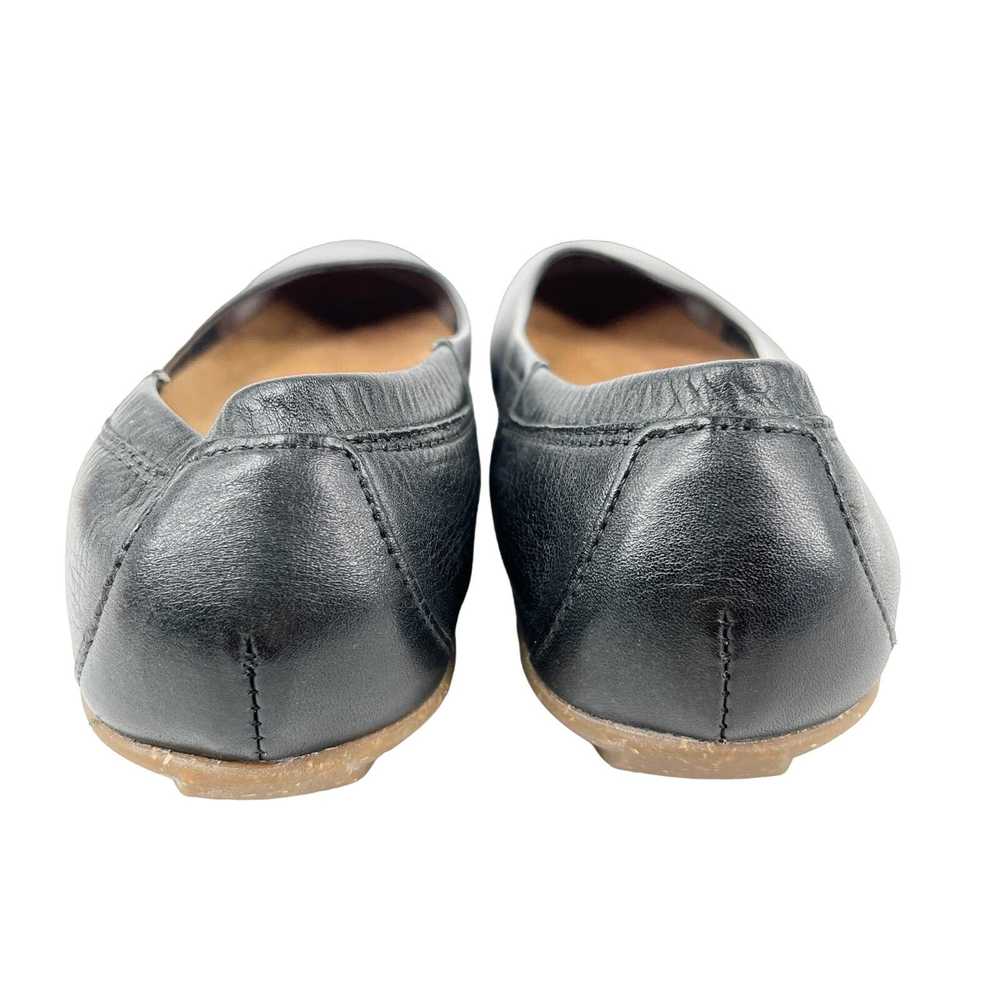 Other Taos Black Leather Ballet Flats 36 Rubber S… - image 9