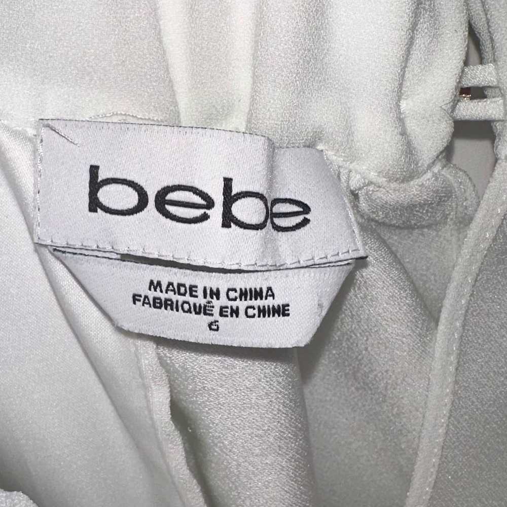 Bebe Bebe Womens Ruffle Off Shoulder Lined Mini D… - image 7