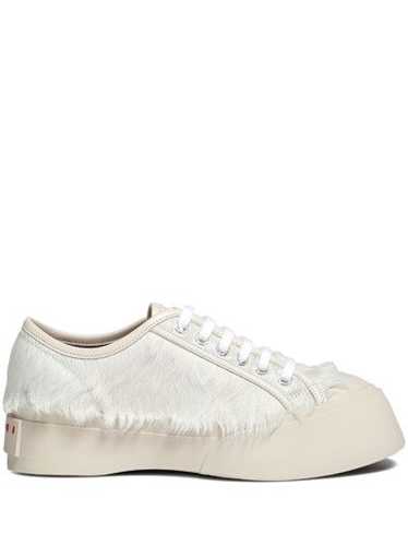 Marni o1w1db10524 Pablo Long Hair Lace-up Trainer… - image 1