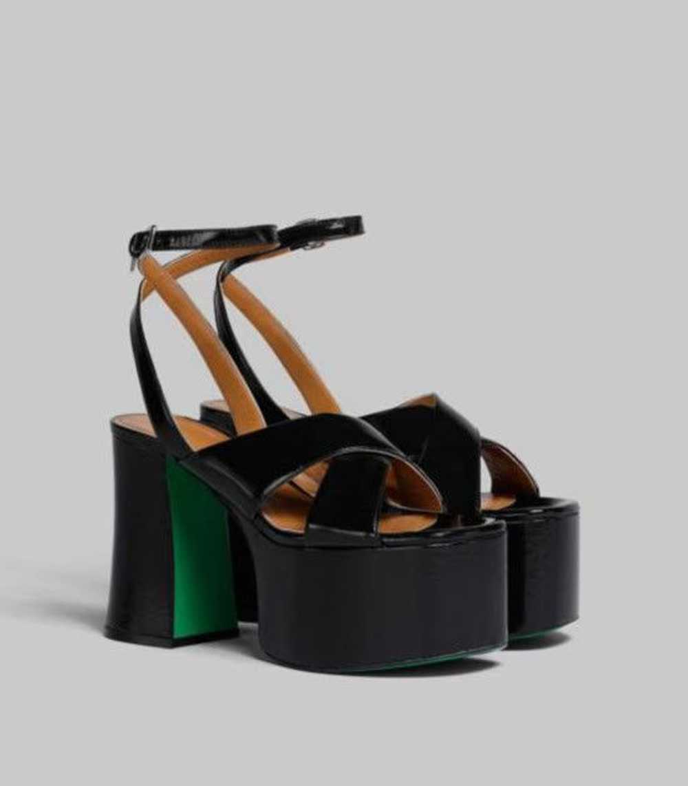 Marni o1w1db10524 Patent Leather Sandals in Black - image 4