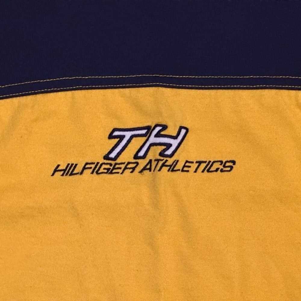 Vintage Tommy Hilfiger Athletics Men’s Yellow/Nav… - image 8