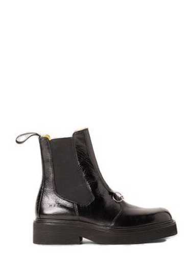 Marni o1w1db10524 Chelsea Leather Boots in Black